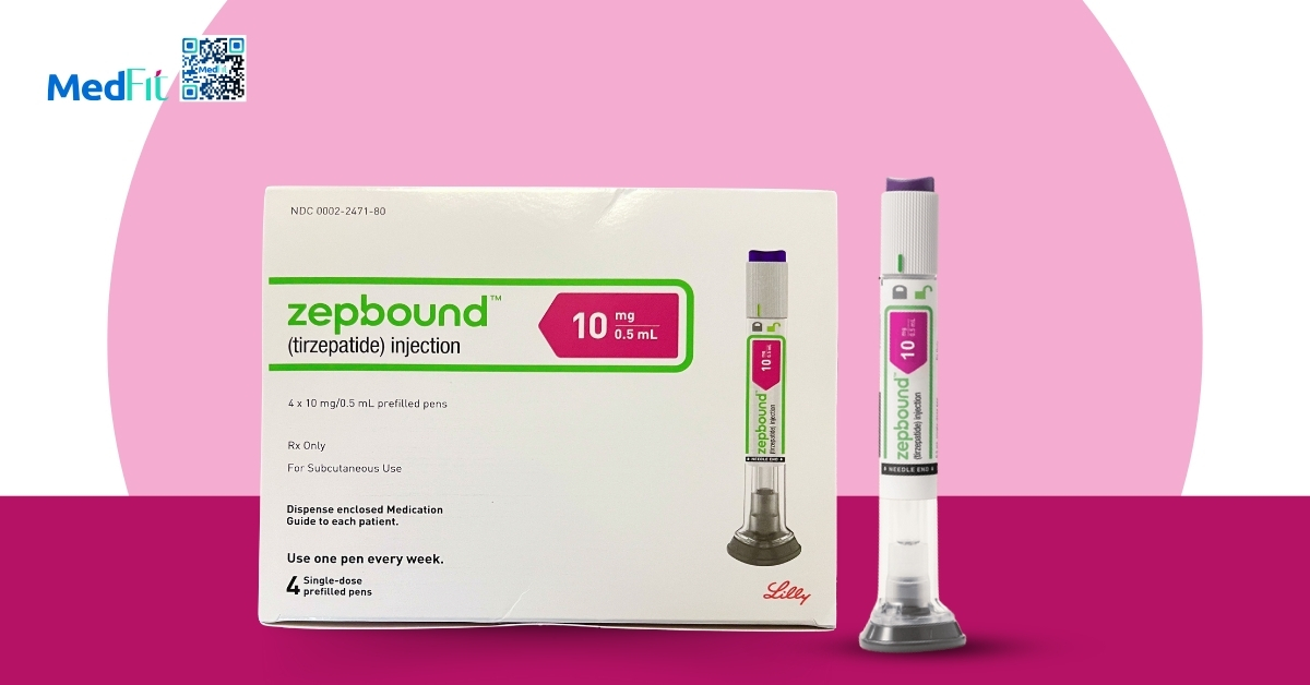 Mối liên quan giữa béo phì và đái tháo đường 10 thuốc zepbound chứa hoạt chất tirzepatide