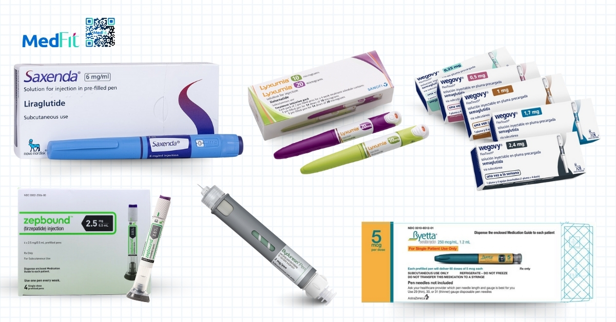 Có nên giảm cân bằng thuốc GLP-1? 1 các thuốc đồng vận glp-1
