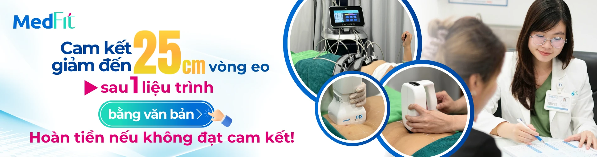 Banner Cam kết giảm 25cm vòng eo sau 1 liệu trình