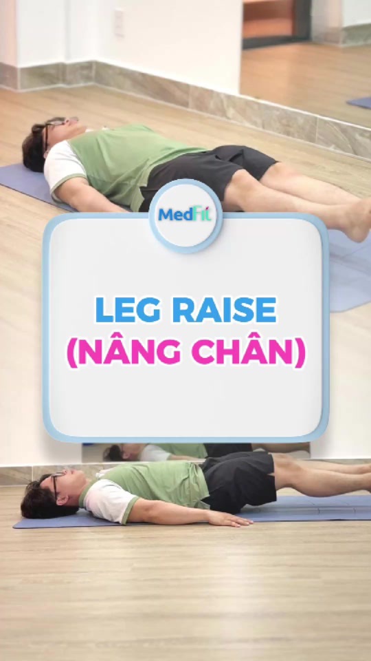 Clip vận động MedFit Leg raise
