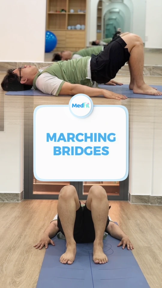 Clip vận động MedFit Marching bridges