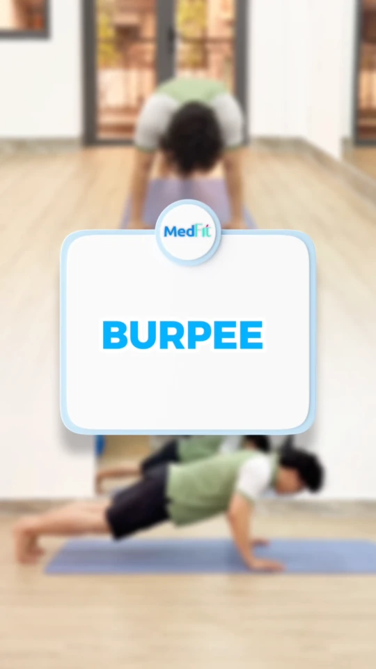 Clip vận động MedFit burpee