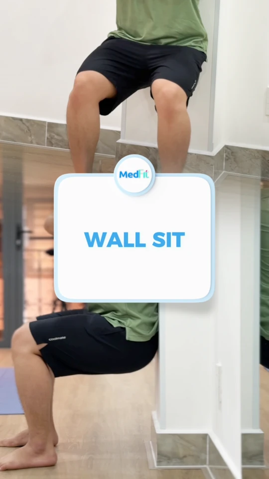 Clip vận động MedFit wall sit