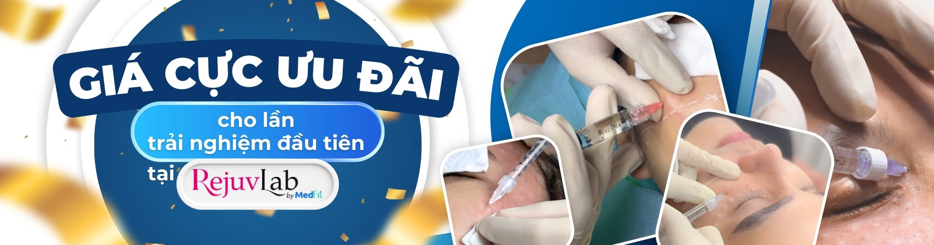 Banner giá cực ưu đãi - liệu trình tiêm