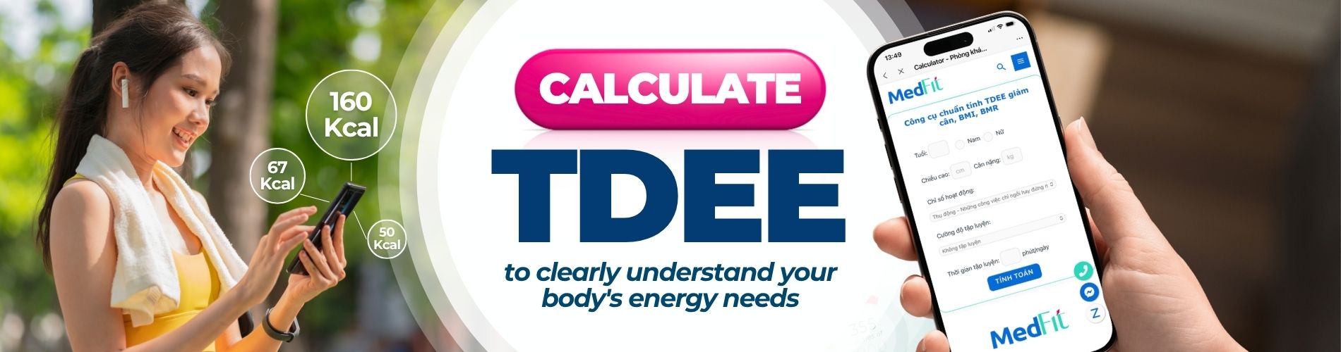 Banner tính TDEE - PC