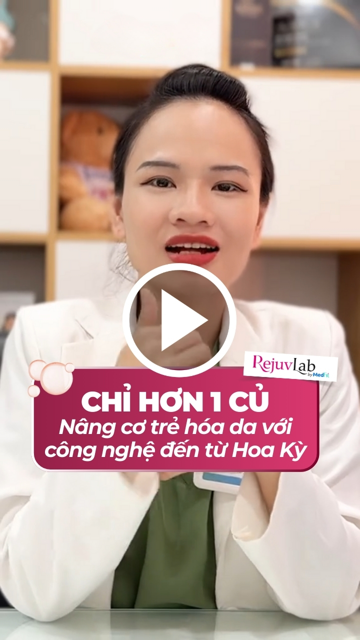 Chỉ hơn 1 củ - Nâng cơ trẻ hóa da với công nghệ đến từ hoa kỳ