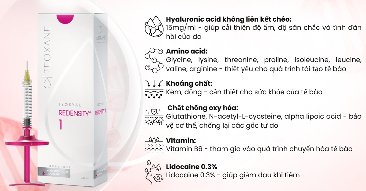 Thành phần Redensity 1