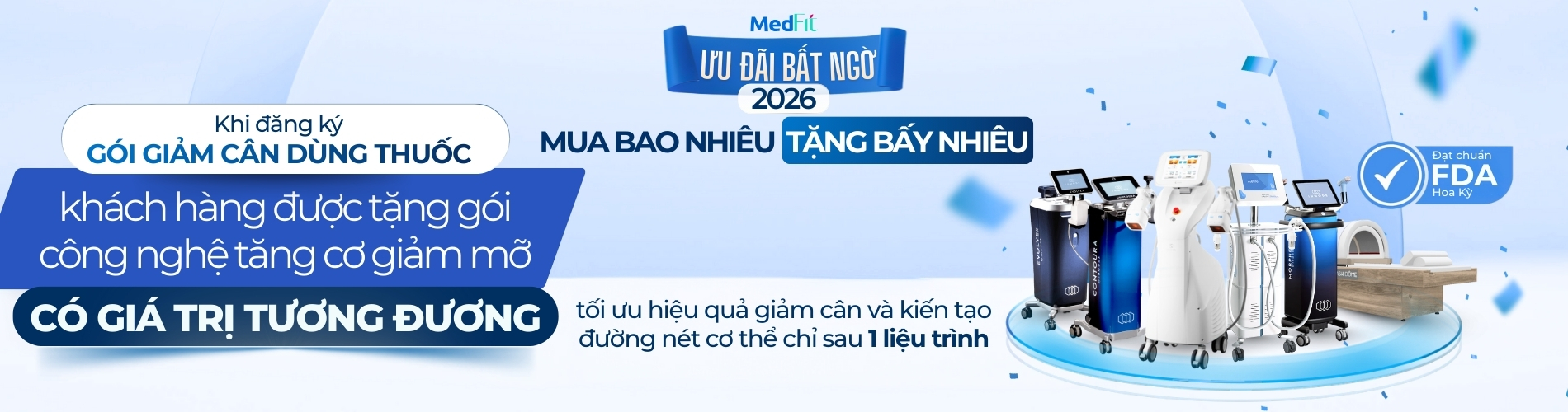 Banner ưu đãi MedFit - LDP Giảm cân
