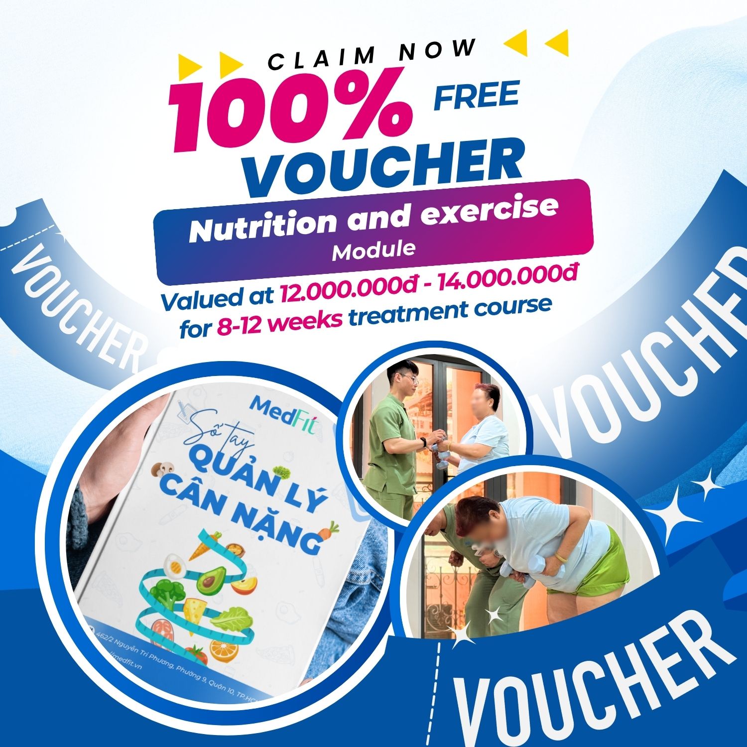 Banner nhận ngay Voucher miễn phí dinh dưỡng hoạt động m Home 18